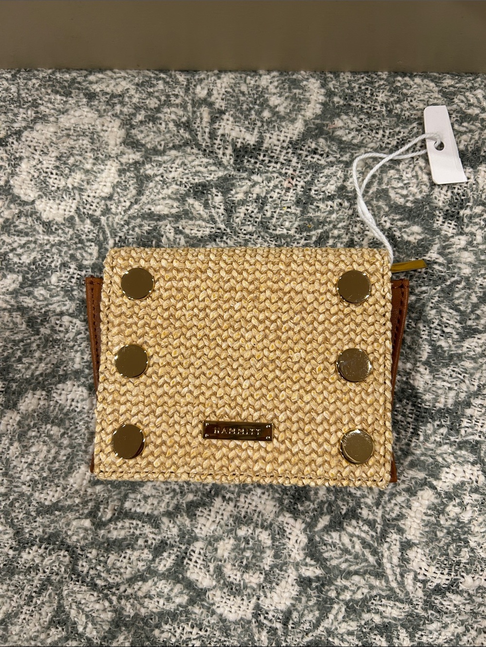 Hammit Wallet with Gold Studs